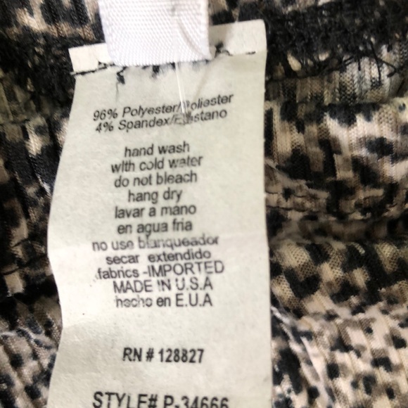 Snake Print Bike Shorts - Picture 6 of 6